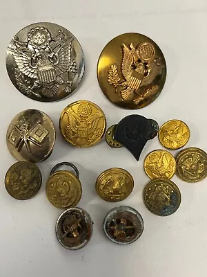 Lot Of Misc. U.s. Military Buttons • $4.99