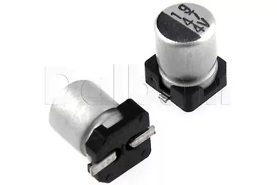 25pcs SMD Aluminium Electrolytic Capacitor 4V 47uF 4x5mm • $11.50