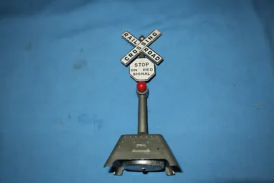 Marx #417 RR Railroad Crossing Signal With Bell. Working • $14.95