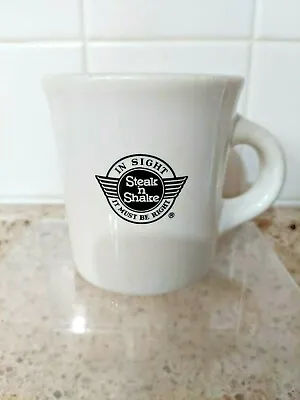 Vintage Steak And Shake Restaurant Coffee Mug Homer Laughlin USA - FREE SHIPPING • $24.99