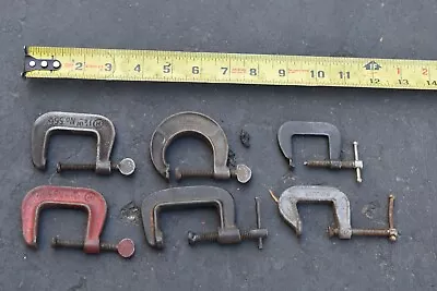 6 Pc Mini C Clamp USA Made • $20