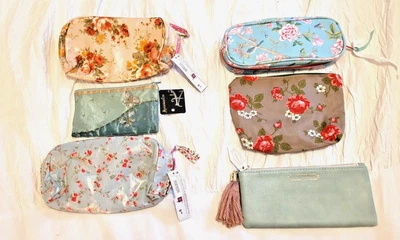 £24 • Buy 6 New Make-up Bags – Sanderson, Zara, Accessorize Etc. - BNWT
