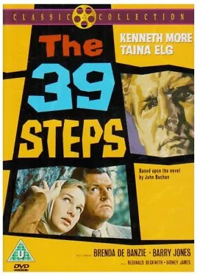 The 39 Steps DVD (2003) Kenneth More Thomas (DIR) Cert U FREE Shipping Save £s • £2.52