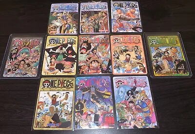 One Piece Japanese Manga Cover Non Holo & Gold Foil Cards (YOU CHOOSE) US Seller • $2.49