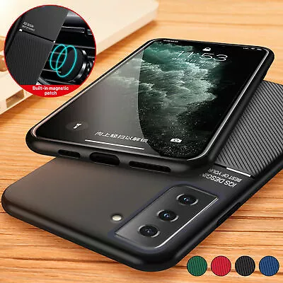 $4.99 • Buy Magnetic Case For Samsung S22 S21 Plus S20 FE Note 20 Ultra S10 Heavy Duty Cover