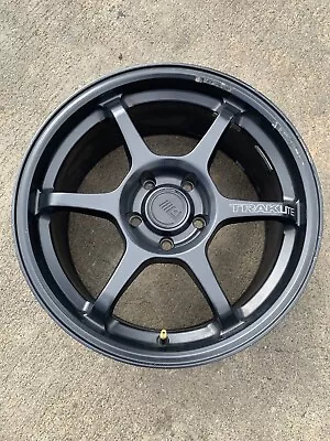 Satin Black Motegi Racing MR145 Traklite 3.0 17X8.5 5-114.30 ET 35 Used • $119