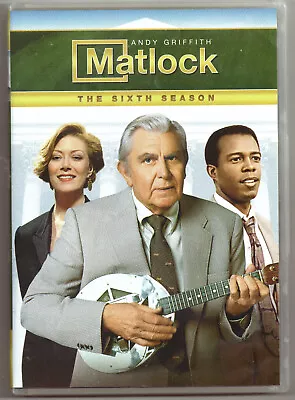 Matlock: The Sixth Season (DVD 1991) • $20.69