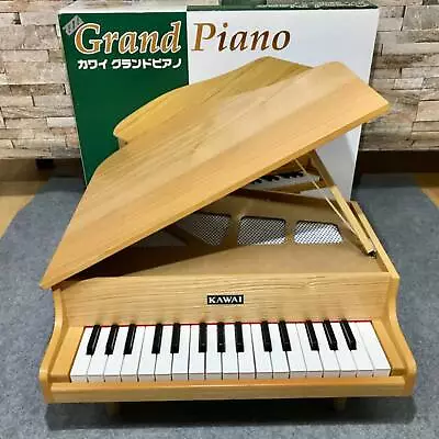 KAWAI Baby Grand Piano 32 Keys Educational Toy Mini Piano Wood Grain Design • $204.99