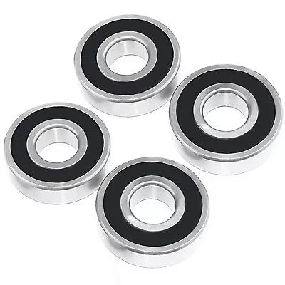 6206 2RS High Quality Ball Bearings / 4 Pcs - Rubber Shields - 30 * 62 * 16 Mm • $18.46