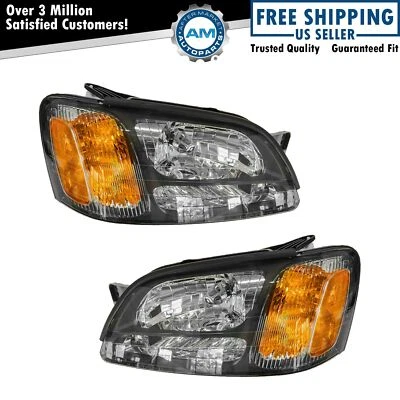 $127.31 • Buy Headlights Headlamps Pair Set For Subaru Legacy GT Baja Outback