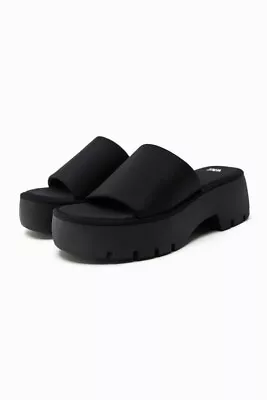 $45 • Buy Zara Lug Sole Neoprene Sandals - Size 8