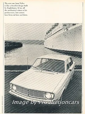 1967 Volvo 144S Road Test Original Car Review Print Article J745 • $6.84