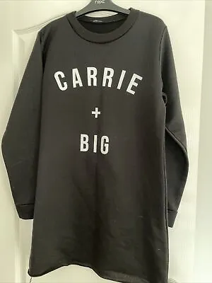 £2.75 • Buy Boohoo Small Oversized Sweatshirt Dress Carrie + Big