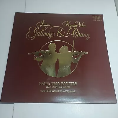 BACH Trio Sonatas KYUNG-WHA CHUNG James Galway 1981 Australia • $14.45