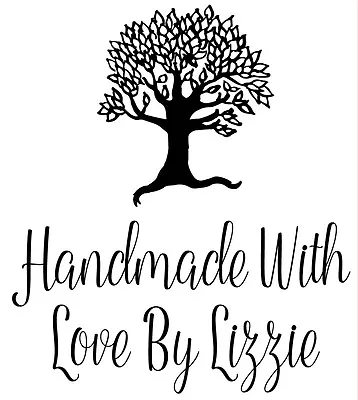 Personalised Laser Rubber Stamp - Handmade By: Tree • £8.99