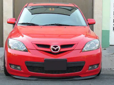 Mazda 3 Front Bumper CUPRA R Euro Spoiler Lip Valance Splitter/Trim Speed 04-09 • $99.90