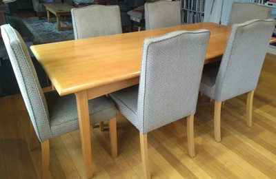 $600 • Buy Dining Table And Six Chairs