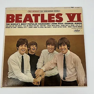 Vintage Beatles VI Vinyl Record ST2358 Capitol LP • $19.75