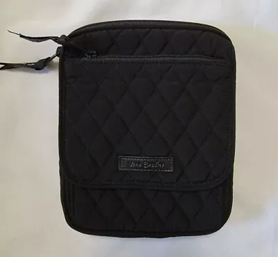 Vera Bradley RFID Mini Hipster Crossbody Classic Black Microfiber New W/Tags • $55.95