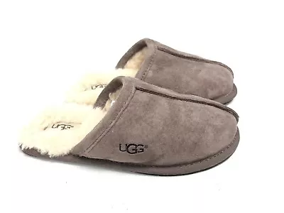 Ugg Australia Pearle Stormy Grey Gray Slippers Sheepskin Slip Shoes 5661 Sz 5 • $58.49