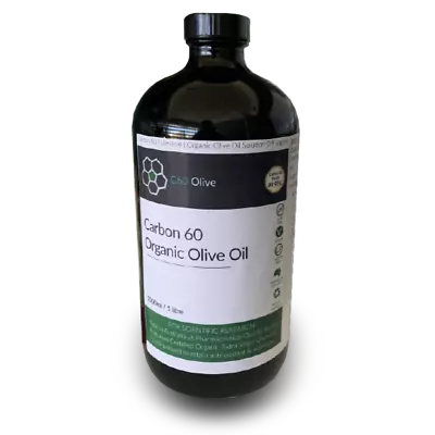 Carbon 60 Olive Oil 1 Litre - 1000ml - 99.99% Pure C60 Olive - 1 Bottle • $506