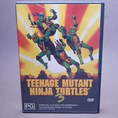 Dvd TEENAGE MUTANT NINJA TURTLES 3 • $3