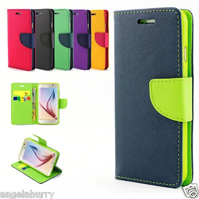 $4.49 • Buy Sony Xperia Z5 Z5 Premium Z5 Compact Colour Gel Leather Wallet Case Cover