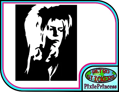 Labyrinth David Bowie J Vinyl Sticker Car Wall Art Poster Laptop Window Decal • £3.30