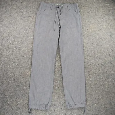 Icebreaker Shasta Pants Womens 29 Gray Merino Wool Drawstring Outdoors Hiking • $59.98