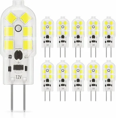 $52.13 • Buy G4 LED Light Bulb Bi-Pin Base 1.5Watt 15-20W Halogen Bulb Equivalent- Pack Of 10