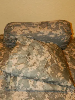 Set USGI Military Tent Improved Combat Shelter Digital ACU ICS And Tarpaulin • $160