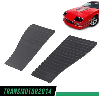 Fit For 1985-1990 Camaro Z28/IROC-Z IROC Hood Louvers New Reproduction Pair • $48.80