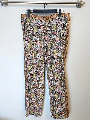 Scotch And Soda Womens Pants Jungle Animal Print Boho Chic Size Medium • $25