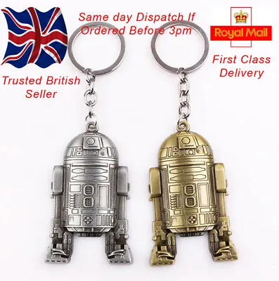 Star Wars R2D2 Keyring 2 Colours • £0.99