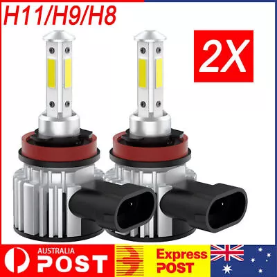 NEW H11/H9/H8 LED Headlight Light Bulbs White Beam Replace Halogen 72W 800000LM • $13.59