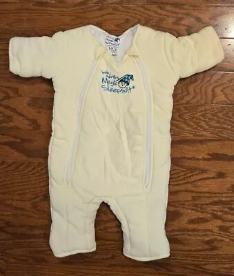 Baby Merlin's Magic Sleepsuit Yellow Size Large 6-9 Months 18 -21 Pounds • $14.99