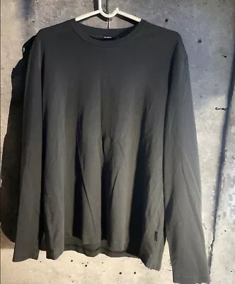 Hugo Boss Shirt Mens XL Black Long Sleeve T Shirt • $19.99