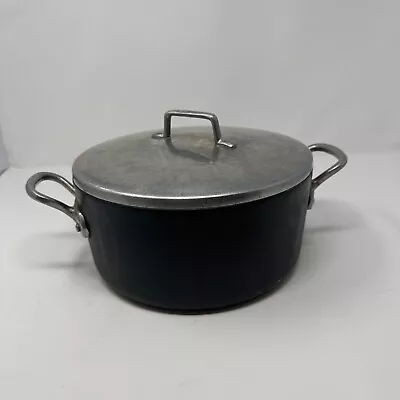 Vintage MAGNALITE GHC PROFESSIONAL 5 Qt 4.5 L Stock Pot Dutch Oven Pan Lid • $26.99