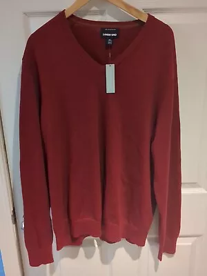 Lands'end Sweatshirt  V-neck  Men's XL 100% Supima Cotton • $20