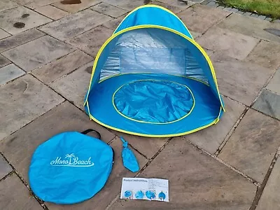 Pop-Up Tent Baby Play Kids Beach Sun Shade Pool Outdoor Infant UV-Protection UK • £5.50