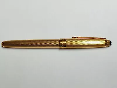 Montblanc Meisterstuck Gold Barley Fountain Pen -Gold Nib 4810 • $489.99