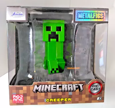 Minecraft  Creeper  Die-Cast Metal Action Figure 2” MetalFig Jada Toys - Fast S • $10.63