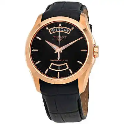 Tissot Couturier Automatic Black Dial Watch T0354073605101 • $294.99
