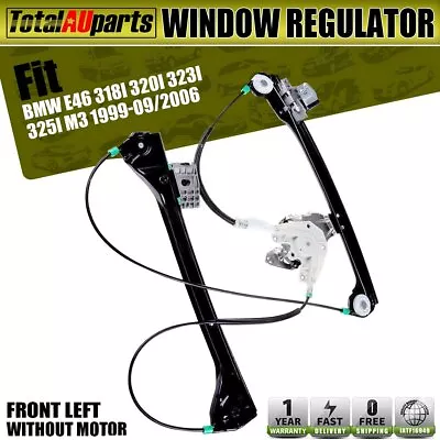 Front Left Window Regulator For BMW 3 Series E46 M3 1999-09/2006 Coupe 2-Door • $51.99