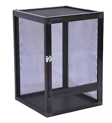 $73.59 • Buy Small Screen Cage Reptile Enclosure Chameleon Tall 30.7 US Gallon 16.5*16.5*26''