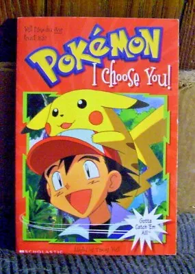 Pokemon Chapter Bks.: I Choose You! By Tracey West PIKACHU • $8.95