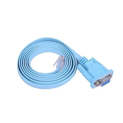 £4.64 • Buy 1.5M RJ45 Male To 9 Pin RS232 RS-232 DB9 Female Plug LAN Cable Ethernet Line