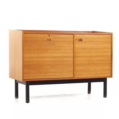 Mid Century Danish Teak Bar Cabinet • $3447