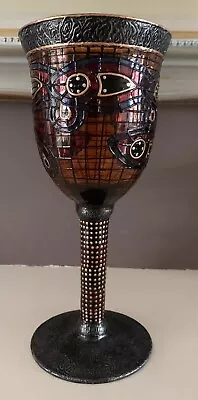 Karl Hulme Amber Hand Painted Glass Goblet Wine Holder- Game Of Thrones • £60