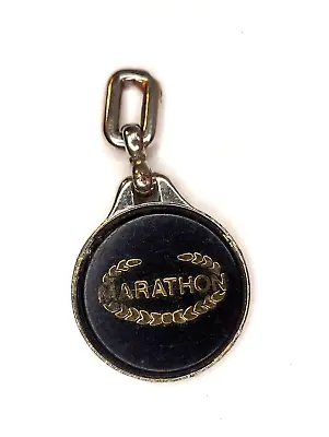 Marathon Oil Advertising Metal Key Chain Ring Vintage • $9.99